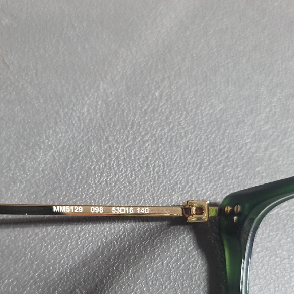 MaxMara Dark Green Women's Glasses - Picture 7 of 7